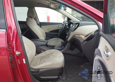 2015 Hyundai Santa Fe Sport 2.4L from USA, damaged, VIN 5XYZT3LBXFG252483